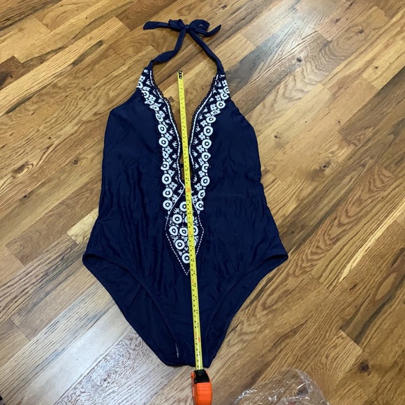 💕5/$15 Kona Sol One piece swimsuit deep plunge - Picture 12 of 12